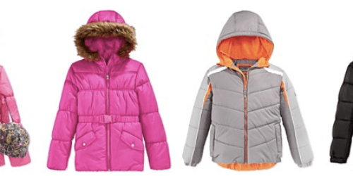 Macy’s.com: Free Shipping On $25 + Extra 25% Off Clearance = Kids’ Winter Coats Only $19.99