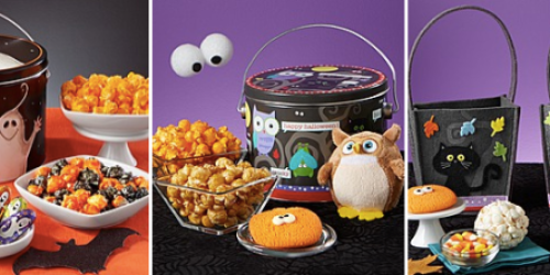 The Popcorn Factory: 30% Off Halloween Collection (Pumpkin Tin w/ Magnets Only $32 Shipped)