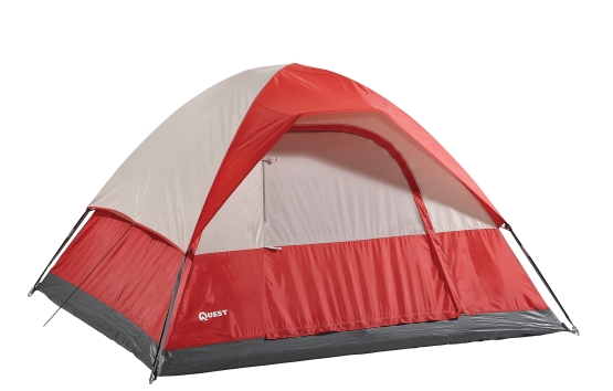 Quest Eagle's Peak 4 Person Tent in Red