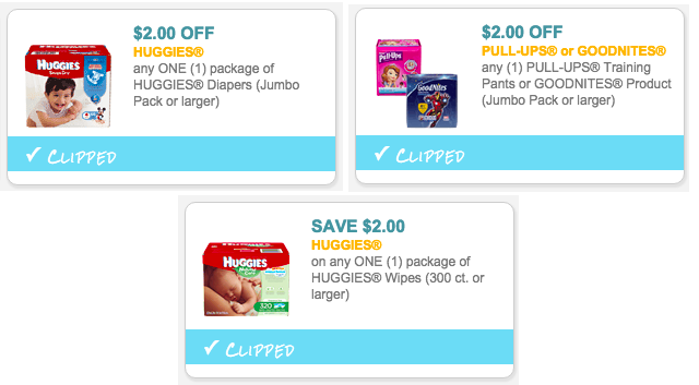 huggies coupons online