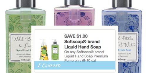 High Value $1/1 Softsoap Hand Soap Premium Pump Coupon = as Low as 43¢ Each at Walgreens