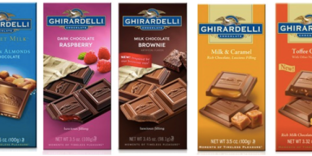 *NEW* $1/2 Ghirardelli Chocolate Bars Coupon
