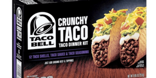 New $1/2 Taco Bell Dinner Kit Coupon