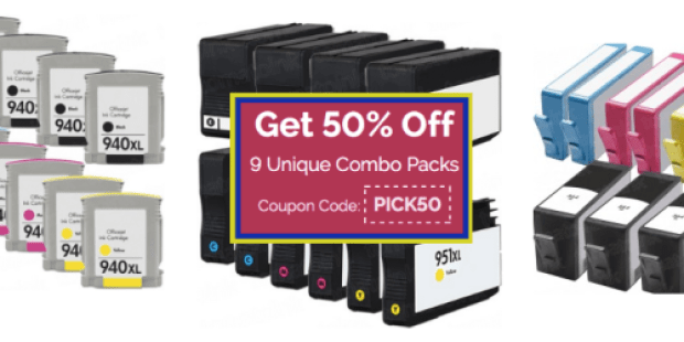 50% Off Select Printer Cartridge Combo Packs