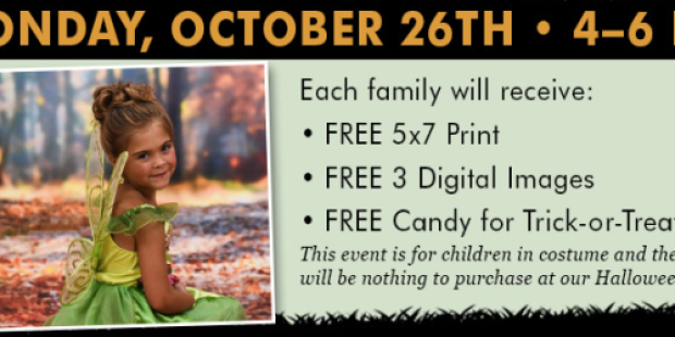 Portrait Innovations: FREE 5×7 Print, Digital Images AND Candy (Today Only From 4PM-6PM)