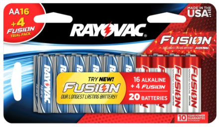 Rayovac batteries