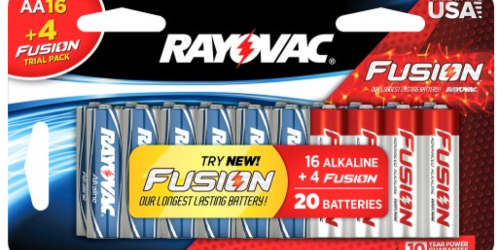 BestBuy.com: 20-Pack Rayovac AA Batteries ONLY $5.99 Shipped (Reg. $11.99) – Today Only