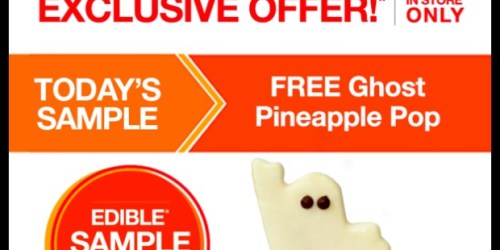 Edible Arrangements: Free Ghost Pineapple Pop (Today AND In-Store Only)