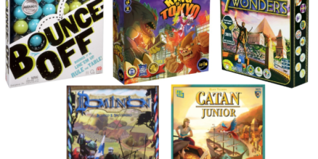 HUGE Board Game Sale: 7 Wonders, Bounce Off, Takenoko, King of Tokyo & More