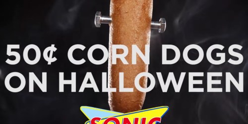 Sonic Drive-In: 50¢ Corn Dogs on Halloween
