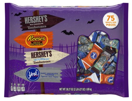 Amazon: Hershey's Halloween Chocolate 75-Count Bag ONLY $6.60 (Includes ...