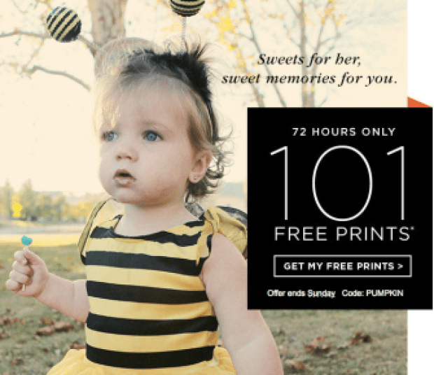 Shutterfly 101 FREE 4×6 photo prints