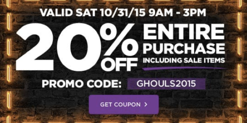 Michaels: 20% Off Your Entire Purchase (Including Sale Items) – Today from 9AM-3PM Only