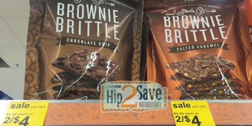 Walgreens: Sheila G’s Brownie Brittle Only $1.25