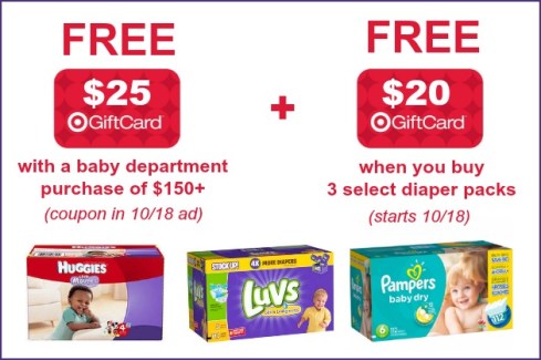 Target Gift Card Deal 10:18