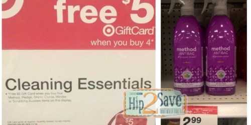 Target: Method Cleaning Essentials Only $1.34 Each (With NEW Ibotta Offers)