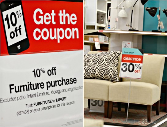 Text Coupon Target Combined with Sale(1)