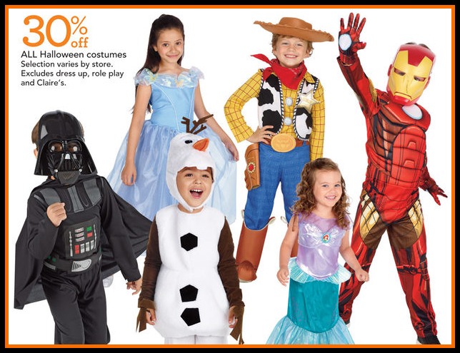 ToysRUs: 30% Off ALL Halloween Costumes 
