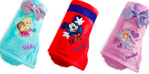 Disney Personalized Throws Only $13 + More