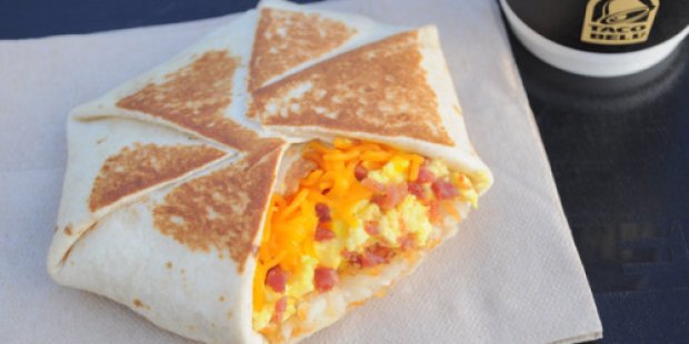 Taco Bell: FREE Breakfast Crunchwrap Tomorrow (+ Last Day to Enter Taco Bell Instant Win Game)