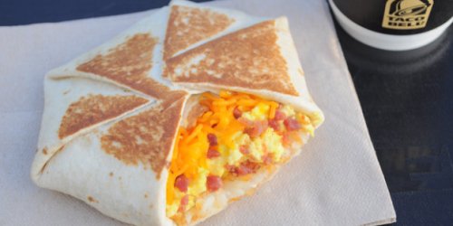 Taco Bell: FREE Breakfast Crunchwrap (11/5) + More