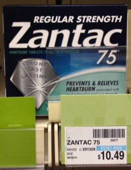 Zantac75 30 ct. CVS