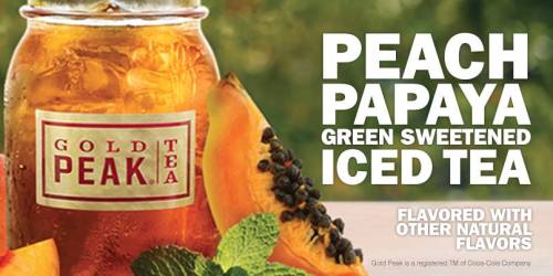 Carl’s Jr.: FREE Small Peach Papaya Green Sweetened Iced Tea – NO Purchase Required