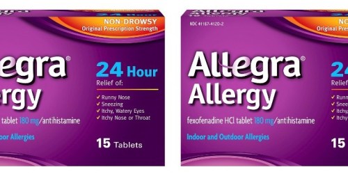 Target: Allegra Allergy 24 Hour 15ct Only $1.98 Each