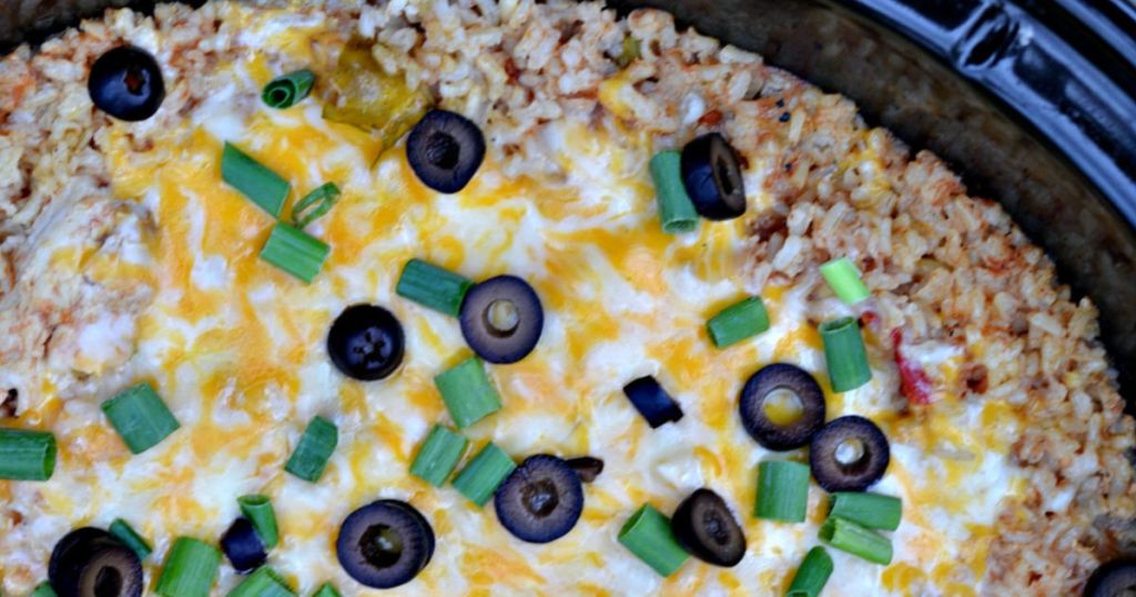 burrito rice bowl slow cooker recipe