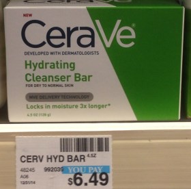 CeraVe Hydrating Cleanser Bar CVS