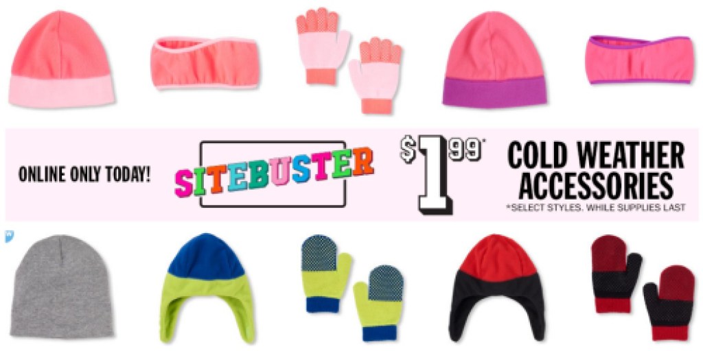 The Children’s Place: Cold Weather Accessories $1.99 Shipped (Today Only)