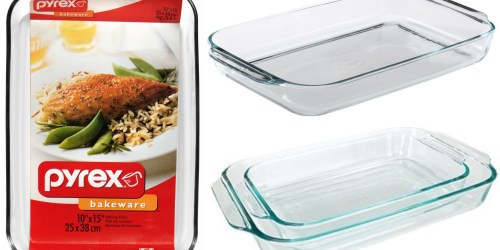Pyrex Bakeware Oblong Baking Dish Only $8.68 Shipped (Or 2-Pack Baking Dishes Only $16.25)