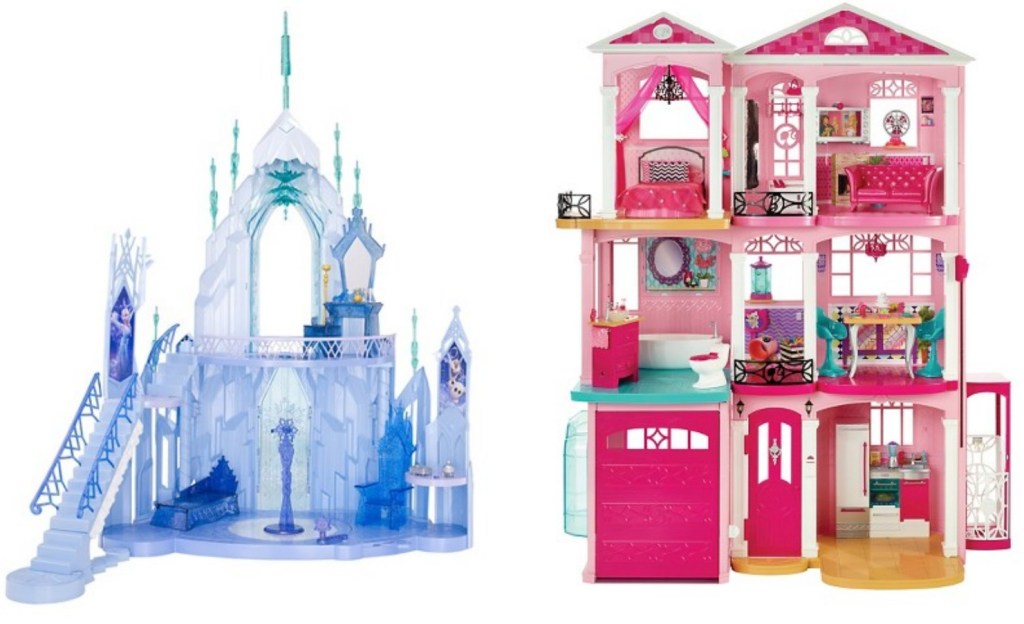 frozen toy castle