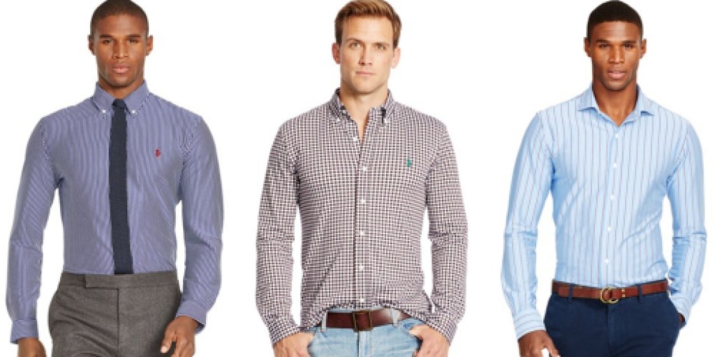 Macy’s: Polo Ralph Lauren Dress Shirts Only $26.99 (Regularly $98.50)