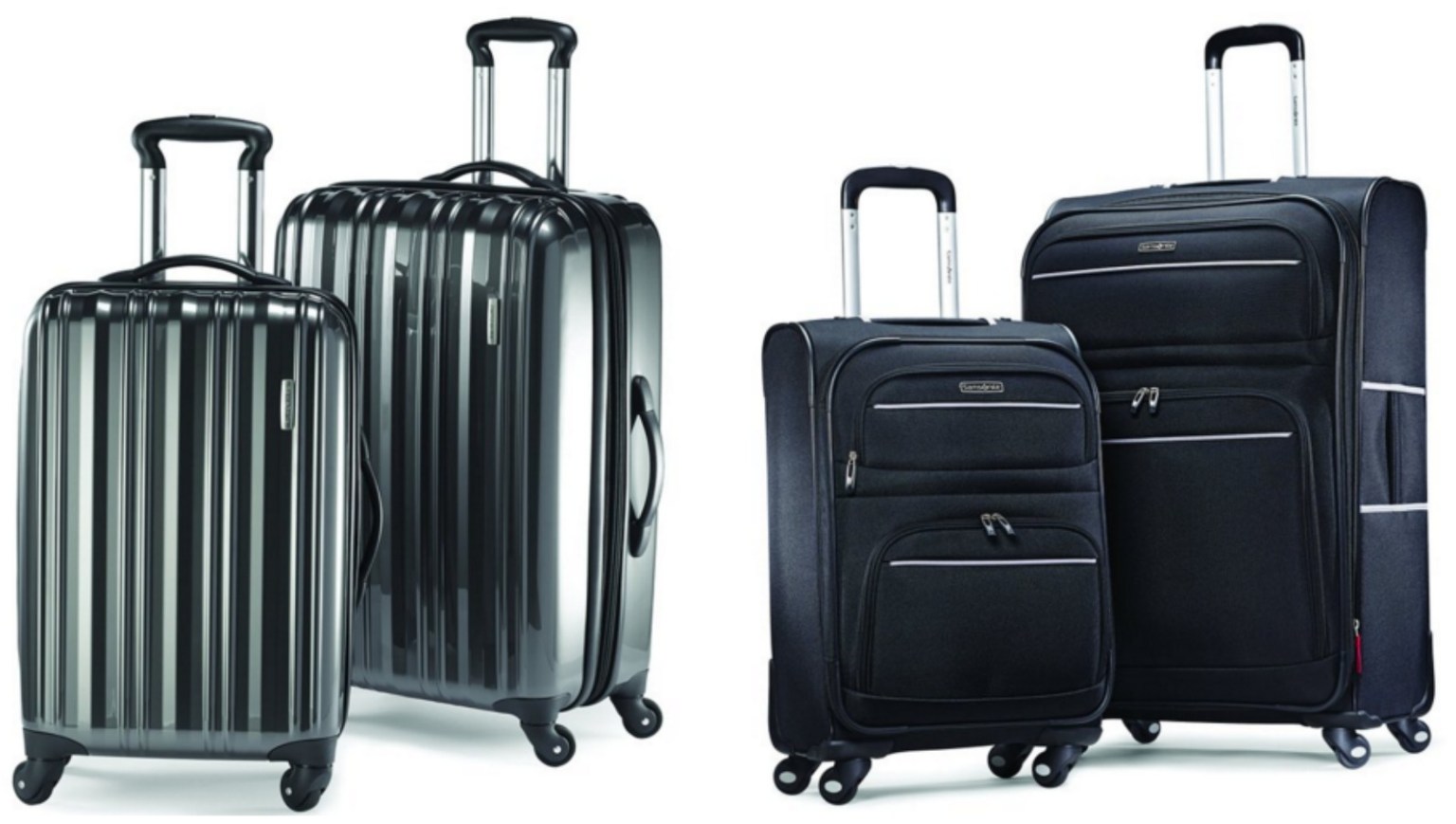 samsonite exoframe 2 piece set