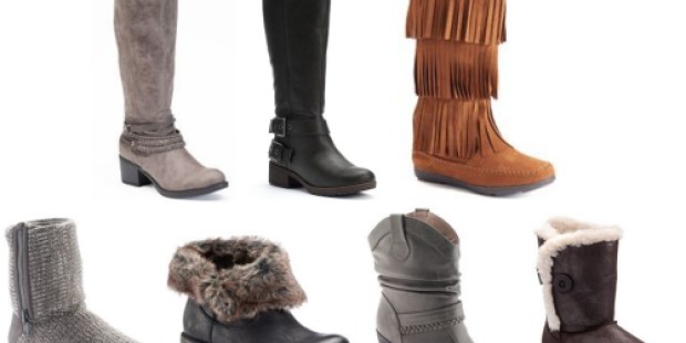 Kohl’s: *HOT* Women’s Boots $12.74 Per Pair Today Only (Regularly $89.99)