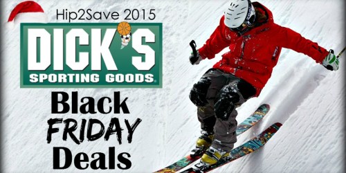 Dick’s Sporting Goods: 2015 Black Friday Deals