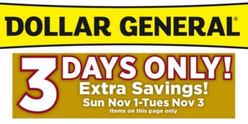 Dollar General 3 Day Sale: Kellogg’s Cereal Only $1.35, Campbell’s Chunky Soup Only $1.02 & More
