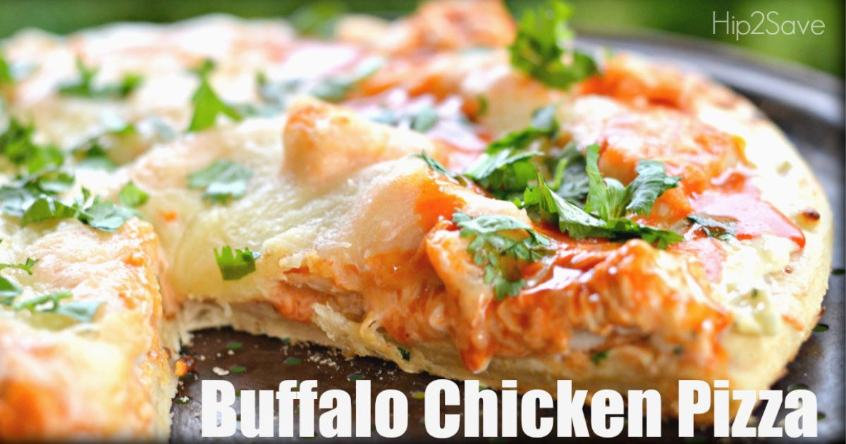 Buffalo Chicken Pizza Recipe | Hip2Save