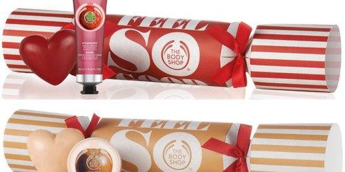 The Body Shop: Free Shipping on ANY Order = 2 Holiday Gift Crackers Just $5 Each Shipped