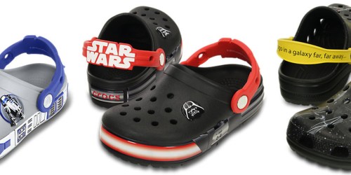 Crocs: Additional 50% Off Select Styles = Nice Deals on Star Wars Clogs + More