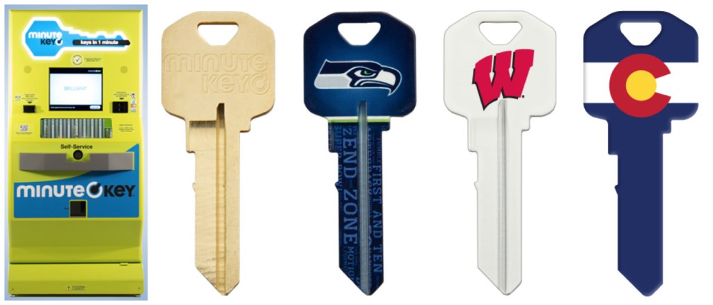 Get 2 Free Keys Made at minuteKEY Kiosks