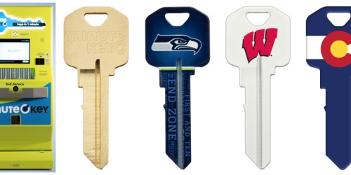 Get 2 Free Keys Made at minuteKEY Kiosks