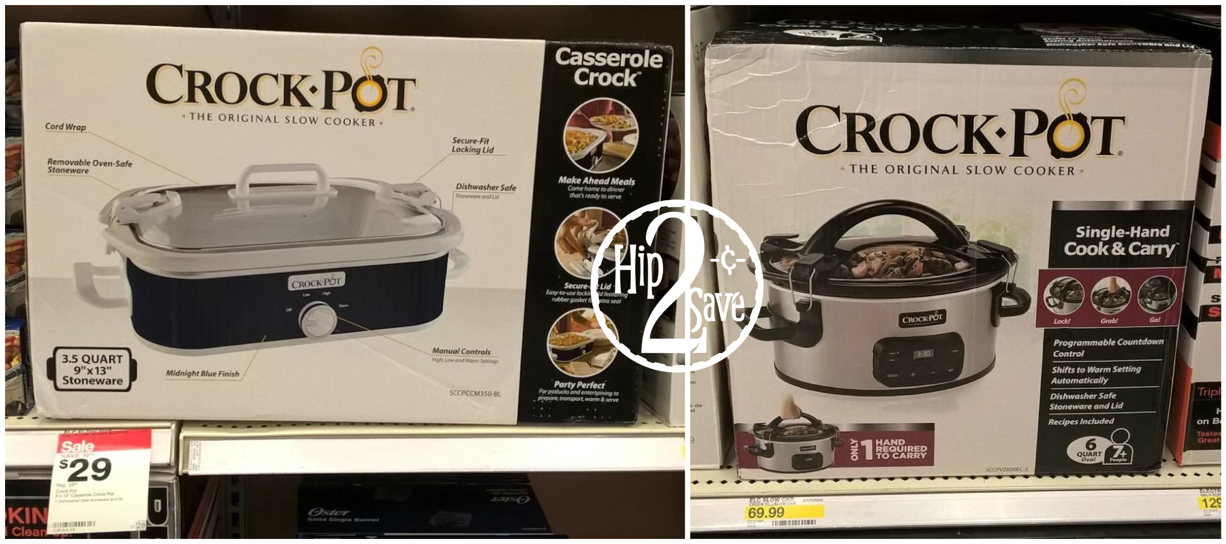 Target Highly Rated CrockPot Casserole Slow Cooker Only 20.30 (Reg. 39.99) + More