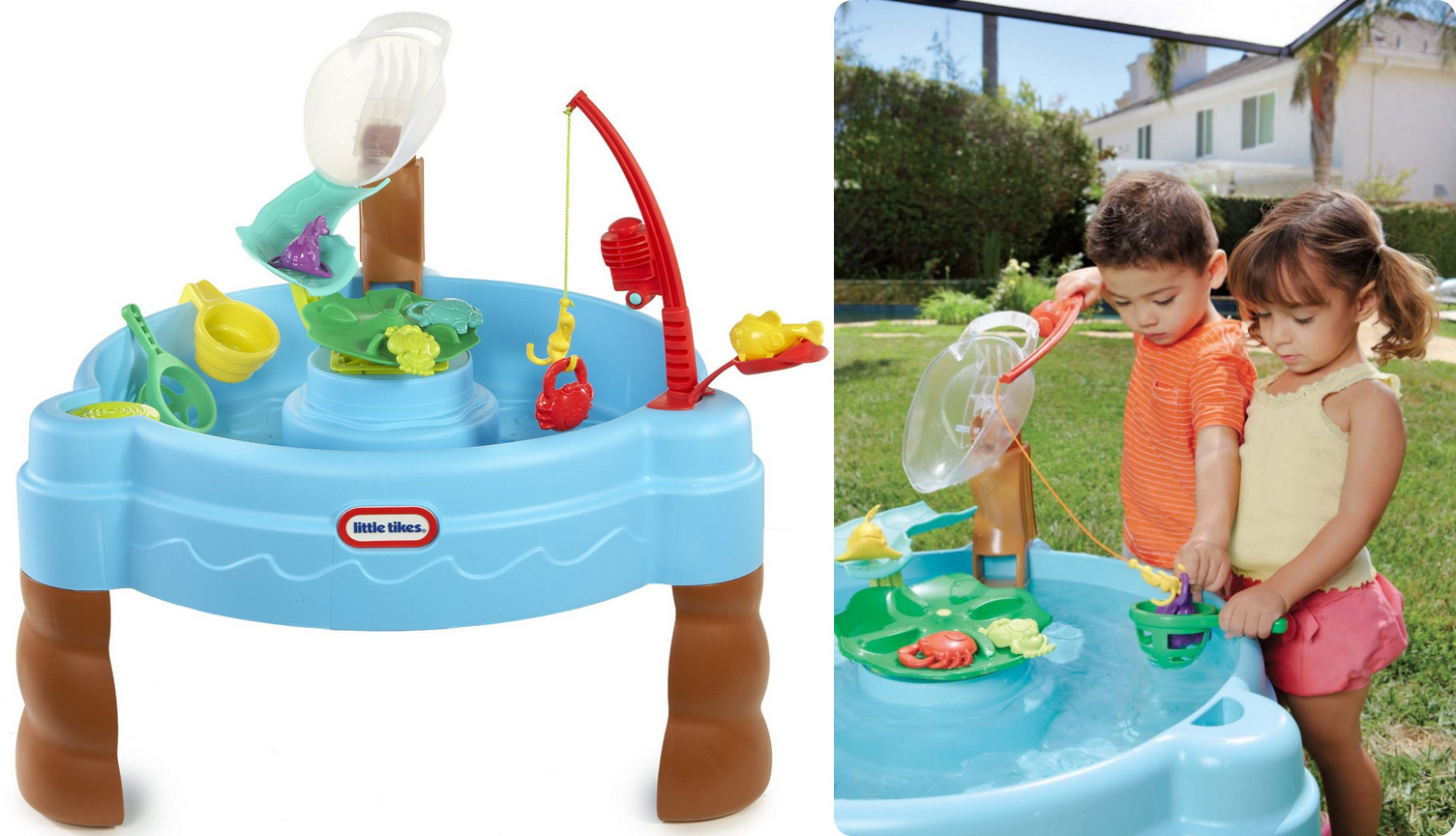 little tikes fish and splash water table