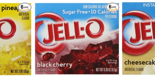 Amazon: Jell-O 3oz Boxes as Low as 9¢ Each Shipped