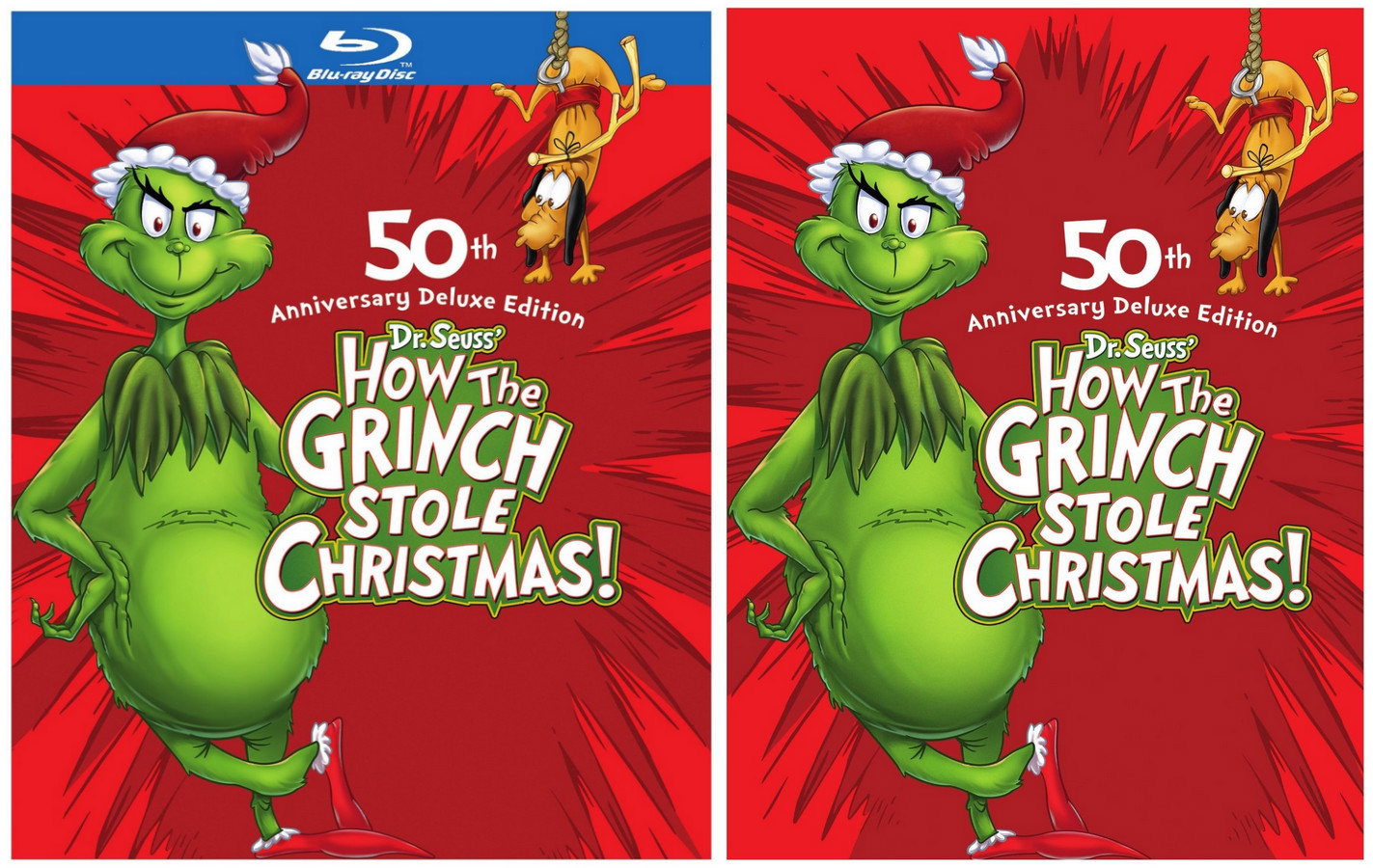 How the Grinch Stole Christmas Deluxe Edition Bluray Only
