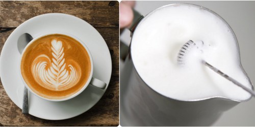 Electric Milk Frother/Wand Only $5.19 (Reg. $19.99)