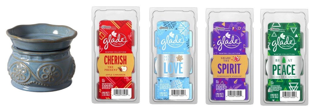 Glade Wax Melts and warmer