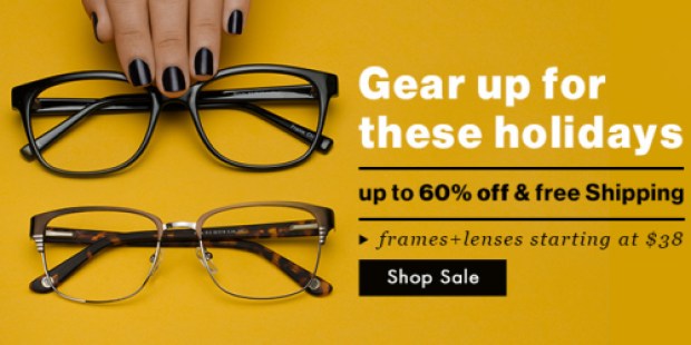 GlassesUSA: 60% Off + Free Shipping = Prescription Glasses $38 Shipped